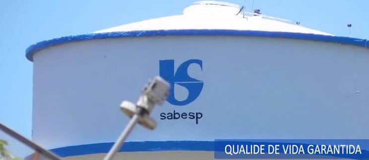 Sabesp garante água de qualidade para a população